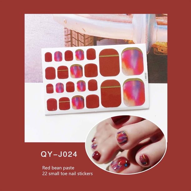 Pegatinas para uñas para decoración de uñas, pegatinas para uñas para mujeres, pegatinas para uñas de los pies, pegatinas para uñas de los pies, pegatinas para uñas de imitación de diamante bronceado,