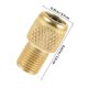 thumbnail image 2 of unbranded 10Ud Adaptador Universal Para Bicicletas Y Automóviles De Cobre Con Conversión De Válvula, 2 of 6