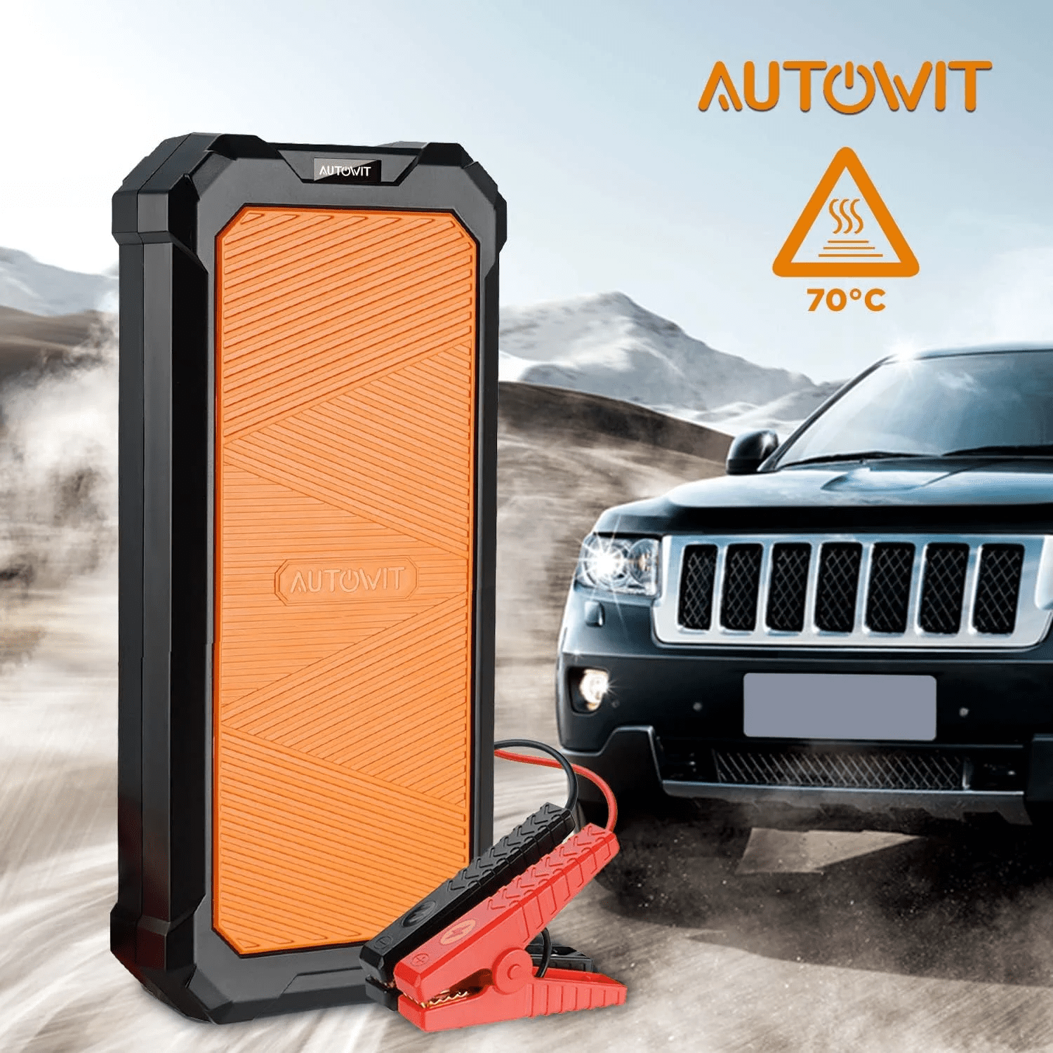 Autowit SuperCap 2 Battery-Less Portable Car Jump Starter with