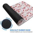thumbnail image 6 of Long Mouse Pads for Desk,Baseball Word Pattern Desk Mats on Top Of Desks, Desk Mouse Pad Extra Large with 3mm Non-Slip Base and Stitched Edge for Gaming,Office,Work,Home 31.5"x11.8", 6 of 6