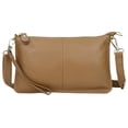 thumbnail image 1 of Bolso bandolera de piel auténtica para mujer, moderno y versátil., 1 of 5
