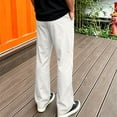 thumbnail image 3 of Guluxicc Men's Athletic Pants with Pockets Elastic Waist Drawstring Long Straight Leg Running Performance Trousers for Everyday Gym Workout Wear Summer Casual Outfits, 3 of 7