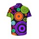 thumbnail image 3 of Camisas de Manga Larga para Hombres Blusa Cómoda de Cuello de Impresión, Camisa Casual de Poliéster para Uso Diario, de Fiesta Y de Primavera de Verano, 3 of 5