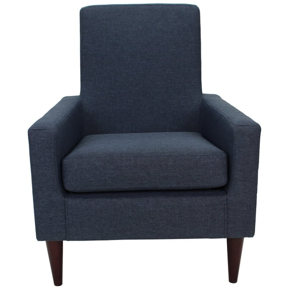 Edward Arm Chair - Navy Blue