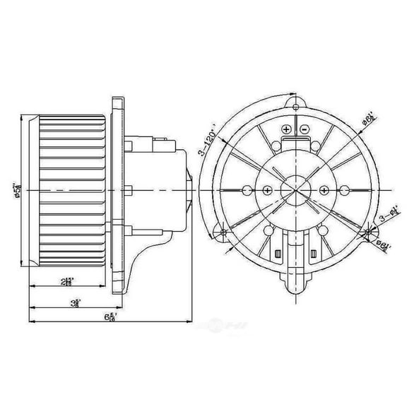 HVAC Blower Motor