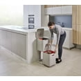 thumbnail image 3 of Joseph Joseph Totem Compact 40-liter Waste and Recycling Kitchen Trash Can, 3 of 5