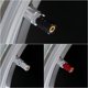 thumbnail image 3 of CHAO 4 Uds. Cubiertas de válvula de coche personalizadas con forma de girasol rojo cubiertas de válvula de coche de Metal para muchos accesorios de neumáticos de coches, 3 of 4