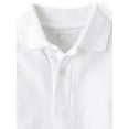 thumbnail image 2 of The Children's Place Baby Toddler Boys Uniform Short Sleeve Polo, Sizes 6M-5T, 2 of 3