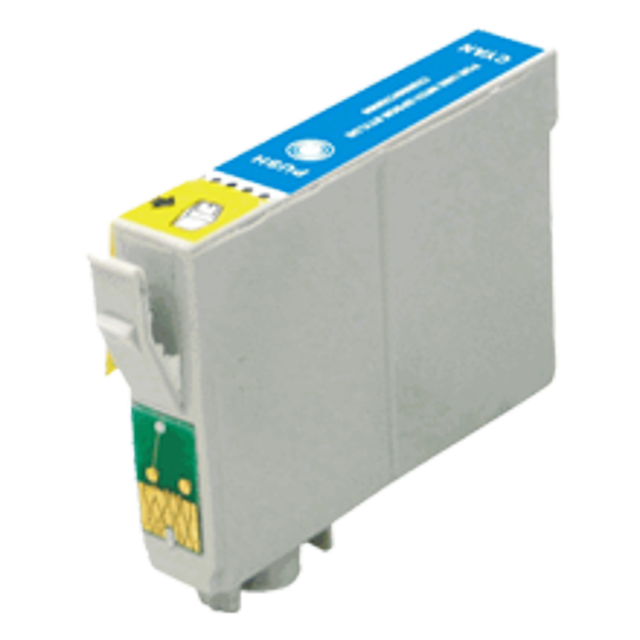 Zoomtoner Compatible Epson WorkForce WF-7010 EPSON T126220 High Yield INK / INKJET Cartridge Cyan