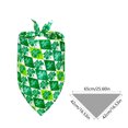 thumbnail image 3 of FYTPOV 2pcs Dog Bandana, St.Patrick's Day Pet Scarf Bibs for Dogs Cats, Adjustable Pet Supplies for Small Medium Large Dog Puppy Cat Pet, Green, 3 of 5