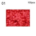 thumbnail image 6 of Huanledash 100Pcs Fake Flowers Romantic Colorful Fabric Artificial Rose Flower Petals for Wedding, 6 of 8
