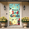 thumbnail image 3 of LUUFILx Welcome to 3rd Grade Classroom Decor Banner Backdrop Educational School Supplies Colorful Classroom Decorations Learning Classroom Welcome Sign, 3 of 8