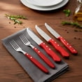 thumbnail image 3 of Set Cuchillos Y Tenedores Cubiertos Para Carne Acero Inox Color Cafe, 3 of 3