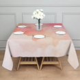 thumbnail image 4 of 42x42in(107x107cm) Square Tablecloth, Waterproof Polyester Table Cover, Wrinkle Resistant & Washable Fabric for Dining, Kitchen, Picnic, Dreamy Cloud Print, 4 of 6