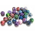 thumbnail image 2 of U8MO 50 Mixed Colour Polymer Clay Round Beads 10mm (3/8") Jewelry Finding, 2 of 8