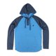 thumbnail image 1 of O'Neill The Bay Raglan Sudadera con capucha para hombre, azul, grande O'Neill Sudadera, 1 of 2