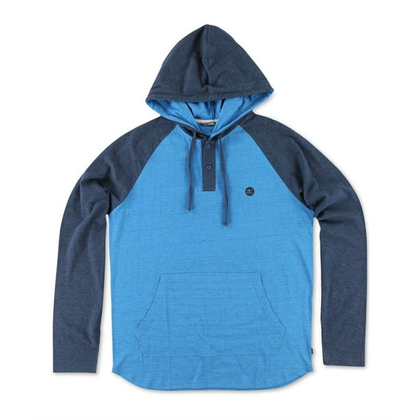 O'Neill The Bay Raglan Sudadera con capucha para hombre, azul, grande O'Neill Sudadera