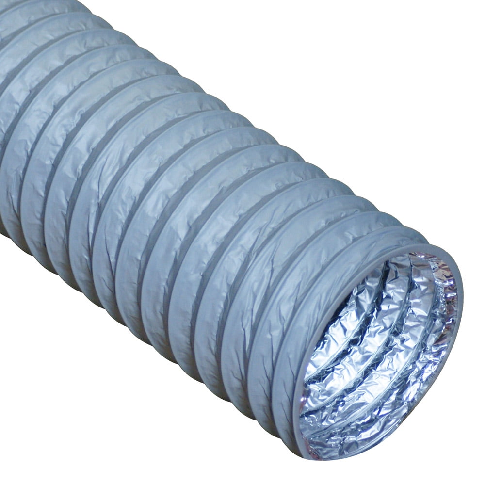 RubberCal HVAC VentilationFlex Duct 8 in. ID x 25 ft. Length
