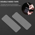 thumbnail image 2 of OULII 120Pcs Transparent Red Double Sided Tape Strong Adhesives for Glass Plastic, 2 of 8