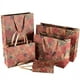thumbnail image 2 of Zhuge Bolsas de embalaje para caja de regalo, bolsas de papel de piel de vaca rosa vintage, bolsas de regalo de flores (marrón horizontal, 35 * 13 * 26 cm), 2 of 4