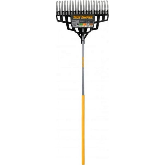 True Temper Steel Leaf Rake 20"