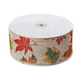 thumbnail image 1 of Gkeoshab Gift Wrapping Paper Wide Edge Imitation Linen Ribbon Decorative Ribbon 6.3cm Widened Wire Wrapping Kock Belt Home & Garden, 1 of 7