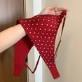 thumbnail image 4 of Yuanlong Women's T-Shirt Bras Polka Dot Print Seamless Bra Lightweight Support Underwire Smooth Comfort Fit Everyday Bras, 4 of 8
