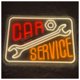 thumbnail image 4 of Letrero De Neón Car Service Con Llave Inglesa, Luz LED, Alimentación Por USB, Regulable, Para Taller Mecánico, Garaje, Dormitorio, 40cmx28.5cm, 4 of 6