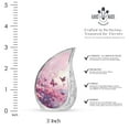 thumbnail image 2 of SUBSH Pink Butterfly Cremation Urns For Adult Ashes Women - Urn For Human Ashes Medium Size - Small Ashes Urn - Pack Of 2 - Ashes Keepsake - Urns For Ashes Adult Male, 2 of 2