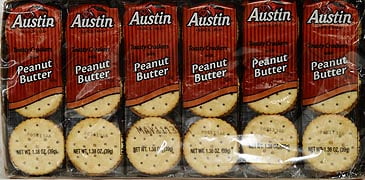 austin toasty crackers with peanut butter austin toasty crackers with peanut butter