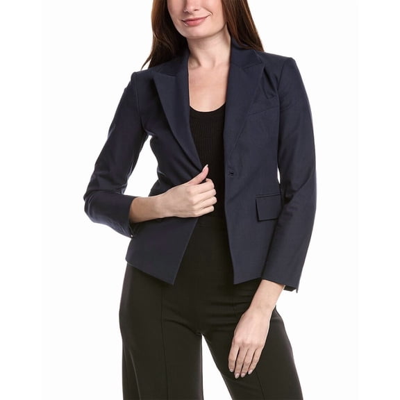 Theory womens Brince Jacket, 10, Blue