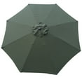 thumbnail image 3 of 9 Ft Green Patio Umbrella with Tilt and Crank, 3 of 4