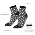 thumbnail image 6 of Fuzoiu Bowling Pins Print Adult Socks, Crew Moisture-wicking Socks, Unisex Cushion Crew Socks,Casual Sports Ankle Socks, 6 of 7