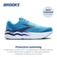 thumbnail image 2 of Zapato Brooks Ghost Max 2 para correr y caminar, para hombre, Bonnie Blue, 10 m, 2 of 6
