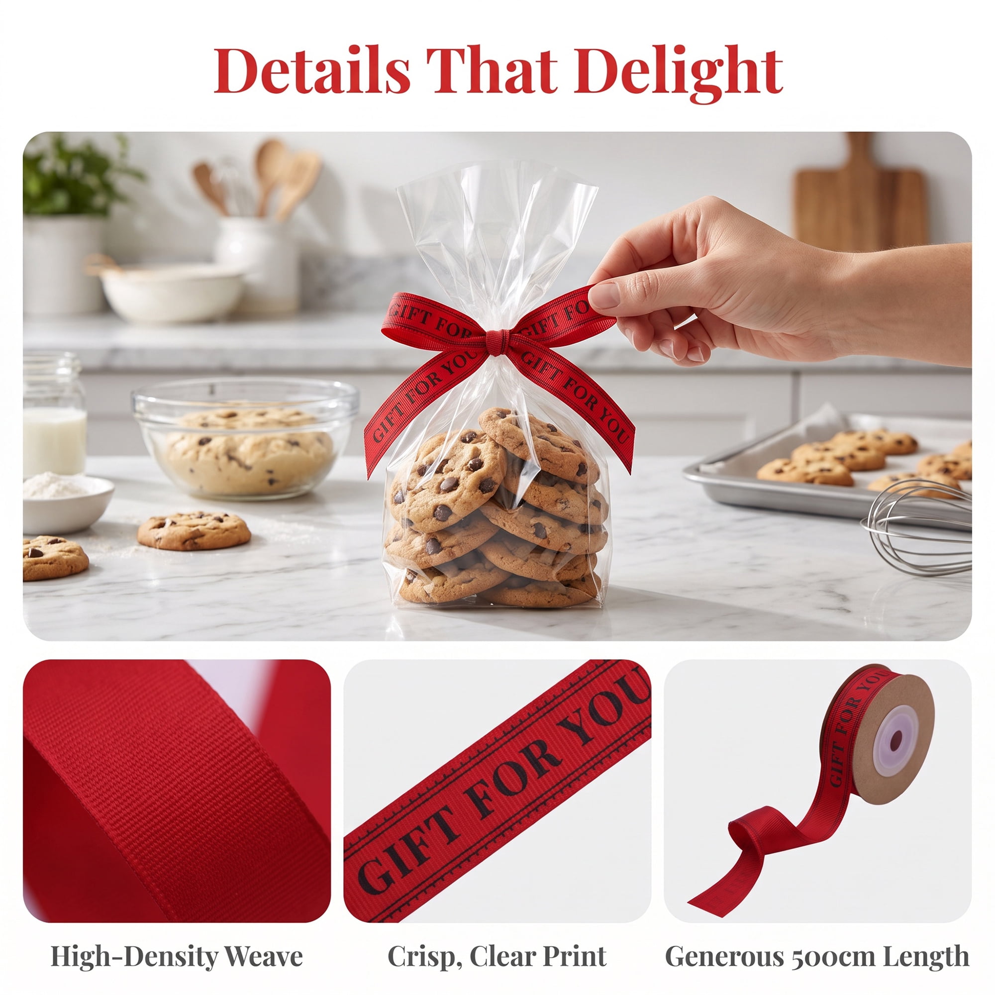 Unique Bargains Gift Wrapping Ribbon for Multi-Purpose Crafts and Creative Projects Blue