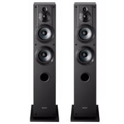Sony SSCS3M2 3-Way Floor Standing Tower Speakers Pair(2-pack), SSCS3 Core Series Home Theater Stereo, Black