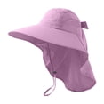 thumbnail image 1 of Sombrero de nylon para exteriores con ala ancha, UPF 50+, de secado rápido y resistente al agua, para senderismo, jardinería, playa y viajes, ajustable, 30 x 20 x 2 cm, 1 of 6