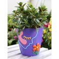thumbnail image 3 of Maceta Suculenta Macetas Jardín Bonita Cara Única Resina Decorativa Colorida para El, 3 of 9
