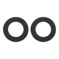 Uxcell Black 4 Inch EVA Foam Speaker Edge Surround Rings Replacement Parts for Speaker Repair or DIY 2 Pcs