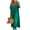 #52Blue, variant on Womens Summer Dresses 2026 Cotton Linen Plus Size Short Sleeve V Neck Boho Maxi Dress Loose Casual Beach Long Sundresses Orange 2XL