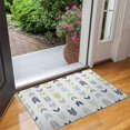 thumbnail image 2 of Colorful Arrow Pattern Door Rugs,Washable Non Slip Door Mats Indoor,Decorative Door Mats,Entry Mat Indoor for Entrance,Bedroom,Kitchen,Bathroom,17"x30", 2 of 6