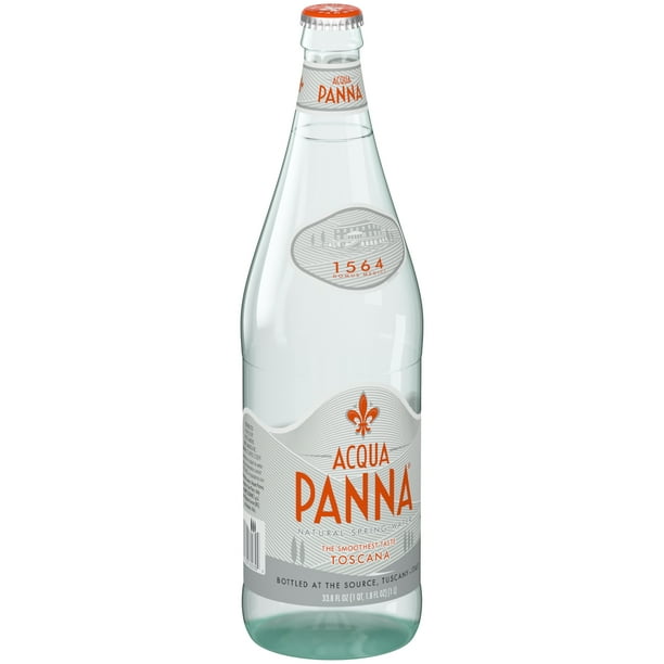 Acqua Panna Natural Spring Water 33 8 Fl Oz Glass Bottle Walmart Com