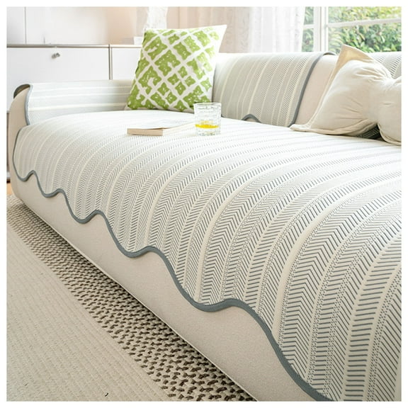 Sofa cover summer sofa cover, sofa seat cushion cover couch protector washable sofa protector, breathable non-slip sofa blanket cover throw blanket for living room bedroom office