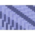 thumbnail image 1 of Ahgly Company Machine Washable Indoor Rectangle Transitional Slate Blue Area Rugs, 4' x 6', 1 of 7