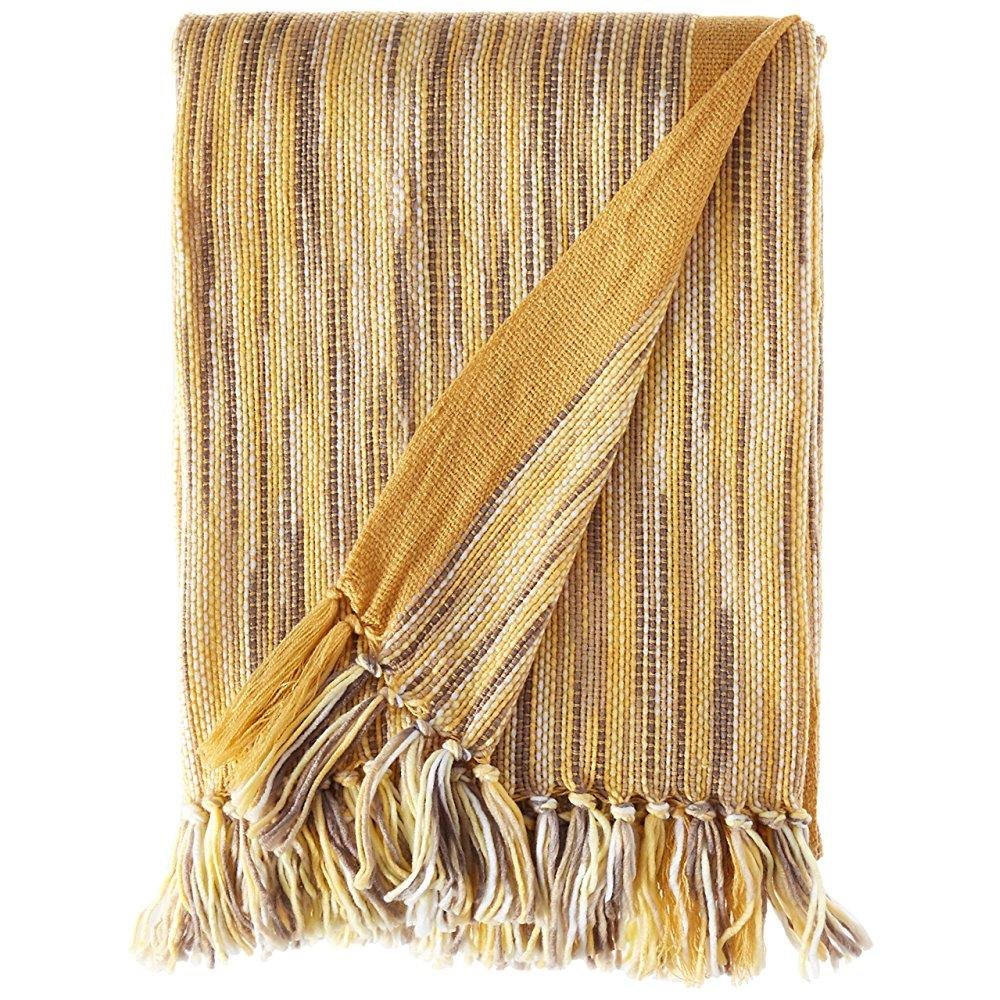 Battilo Decorative Throw Blanket for Couch Throws Sofa Cover Soft