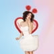 thumbnail image 2 of Disfraz de ángel, diadema con alas de corazón, juego de 2, para fiestas, día de San Valentín, Halloween, conciertos, 2 of 3