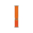 thumbnail image 3 of Apple Watch Ultra - 49 mm - titanium - smart watch with Alpine Loop - textile - orange - band size: M - 32 GB - LTE, Wi-Fi, Bluetooth, UWB - 4G - 2.16 oz, 3 of 6