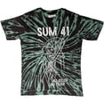 thumbnail image 1 of Sum 41 - Camiseta Grim Reaper para Adultos Unisex (Verde), 1 of 2
