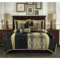 The laurel bedding collection offers romantic purple hues, feminine tufting and unique piecing detail. bedding sets gold walmart com