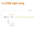thumbnail image 3 of Lámpara LED regulable para gabinete, tira COB, para estante de cocina, despensa, vitrina, dormitorio, armario, lámpara de luz de fondo, interruptor con sensor de movimiento táctil, 3 of 5